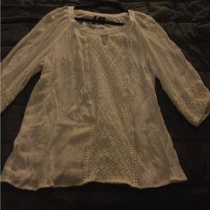 Pretty; sheer(ish) blouse